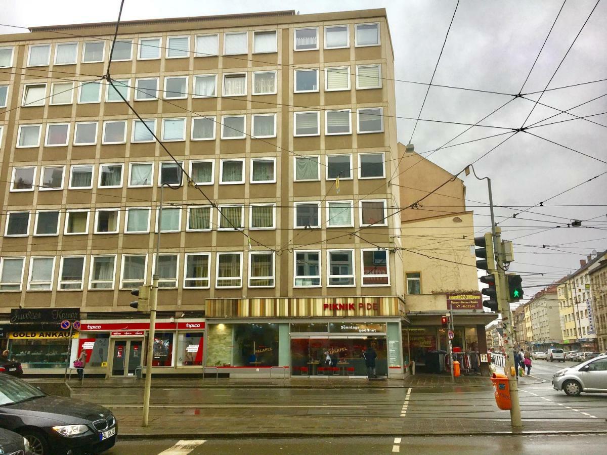 Studio Appartement Zentrum City Hauptbahnhof ニュルンベルク エクステリア 写真